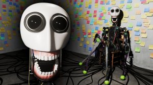 Я создал самосознающего робота.