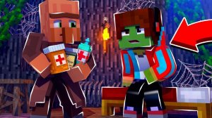 Я ЗАРАЖЁН! ЭТО КОНЕЦ_! ВЫЖИВАНИЕ В ЗОМБИ ГОРОДЕ! ЗОМБИ АПОКАЛИПСИС В МАЙНКРАФТ #8 (360p)