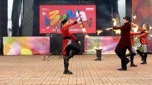 Флаер шоу у Ледового дворца