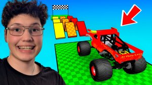 ЕГО НЕ ОСТАНОВИТЬ! ЭКСТРЕМАЛЬНЫЕ ГОНКИ НА МОНСТР ТРАКЕ В РОБЛОКСЕ