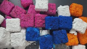 АСМР!!! Прекрасный разноцветный хруст