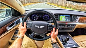2014 Hyundai Genesis 3.0 4WD - POV ТЕСТ-ДРАЙВ