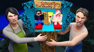 👨👩ПОСТРОИЛИ ДОМ НА ДЕРЕВЕ ОТ СТРОГИХ РОДИТЕЛЕЙ В МАЙНКРАФТ! ШЕДИ ЛЕСКА И НУБИК MINECRAFT