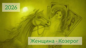 КОЗЕРОГ 2026 | Женский ТАРО расклад на 2026 год | Марина Тарокко