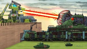 КВ-44 - оборона Крепости! Японская Дора vs КВ-44