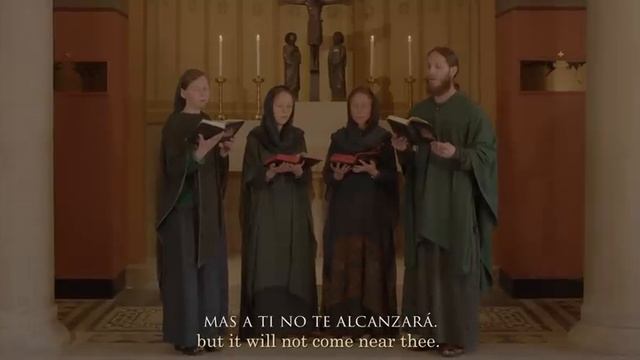 Псалом 90 - григорианское песнопение (Harpa Dei)