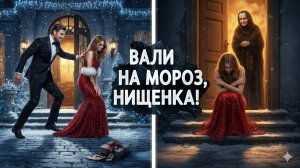 Я СИДЕЛА НА ЛЕСТНИЦЕ В НОВЫЙ ГОД, ВЫГНАННАЯ МУЖЕМ. ДВЕРЬ ОТКРЫЛА СТРАННАЯ БАБУШКА