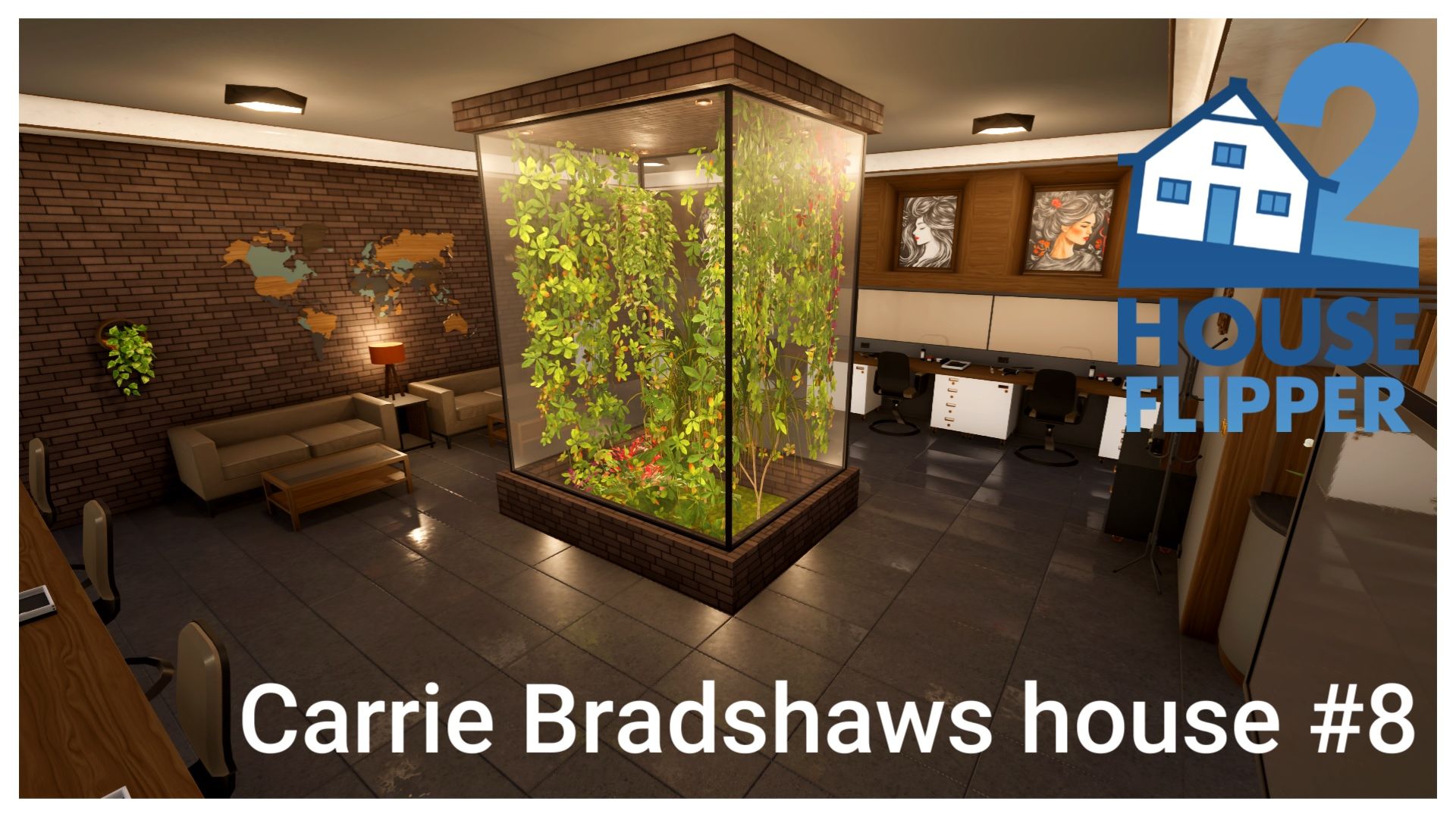 House Flipper 2 -  Carrie Bradshaws house #8 (no commentary)