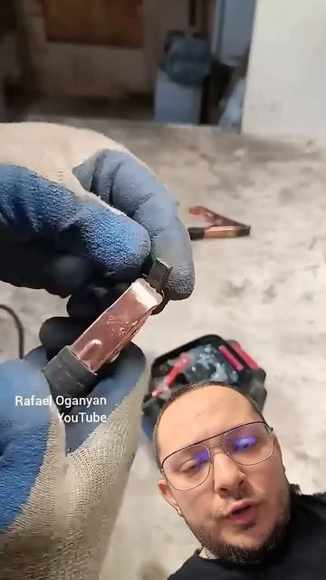 Сварка скрутки проводов #сварка #проводка #электроника