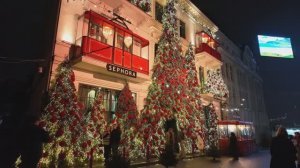 Рождество в Бухаресте 2025 – Красивые украшения и дизайн зданий