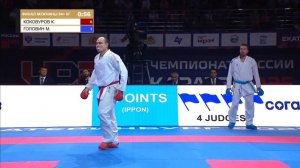 Кумитэ 84 кг Коковуров Константин (Сахалинская область) – Головин Макар (Вологодская область)