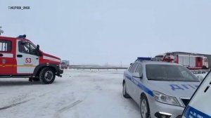 Кадры с места смертельного ДТП с автобусом в Омской области