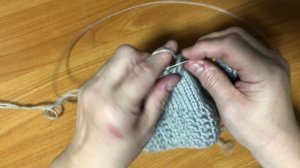 Разбираем и вяжем узор спицами на планке