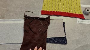 Машинное вязание, рассчет петельной пробы.