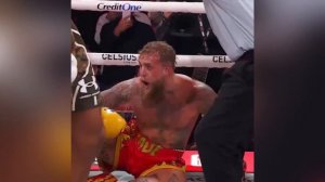 Энтони Джошуа нокаутировал блогера Джейка Пола и сломал ему челюсть в двух местах.