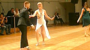 Чемпионат Европы по буги-вуги 2019, медленный раунд - Сондре и Таня. #Танцы