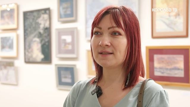 «Морозное вдохновение»: в Королёве открылась выставка картин о русской зиме смотреть онлайн