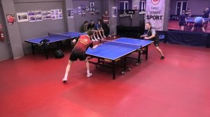 1/4 ф. МИКСТ 31 очко Фильчев/Фильчева (1657) - Мешков/Файтельсон (945) 14.12 настольный теннис СПб