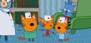 Три Кота Мультфильм Прививка для улыбки