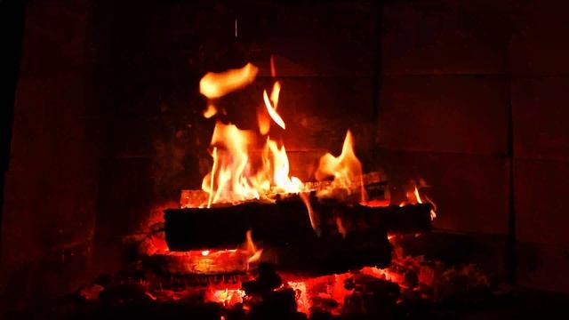 🔥 Уютный камин в формате 4К
