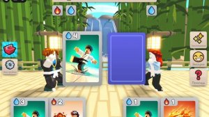 играем в карточные сражение в roblox