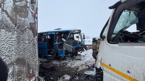 Страшная авария на трассе в Омской области. Шесть человек погибли