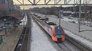 дневная Ласточка в Иваново ЭС1П-046 поезд №738