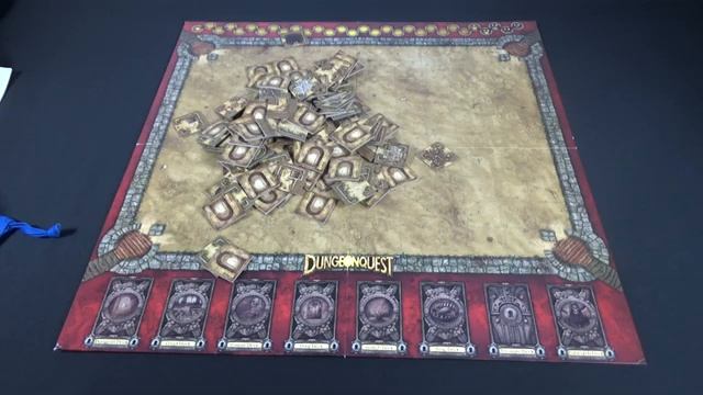 1-Настольная игра DungeonQuest 3е Издание Расклад игры [get.gt]