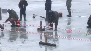 поимка форели на жерлицу