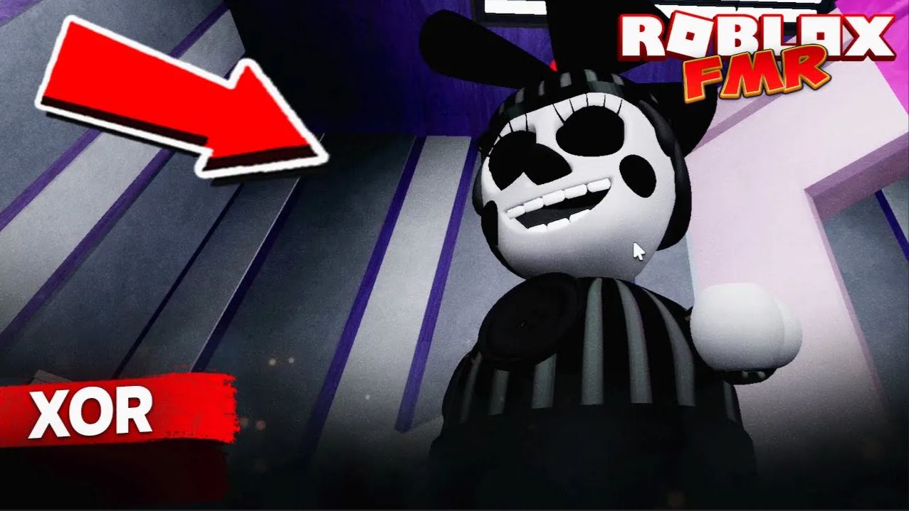 👀 Обзор нового аниматроника XOR в Roblox FMR — ТОП анимации и скримеры!