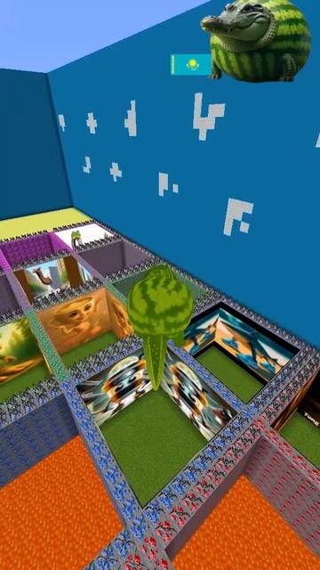 Italian Brainrot VS Squid Game Lava Jump 👯♂️ #italianbrainrot #minecraft #shorts смотреть онлайн