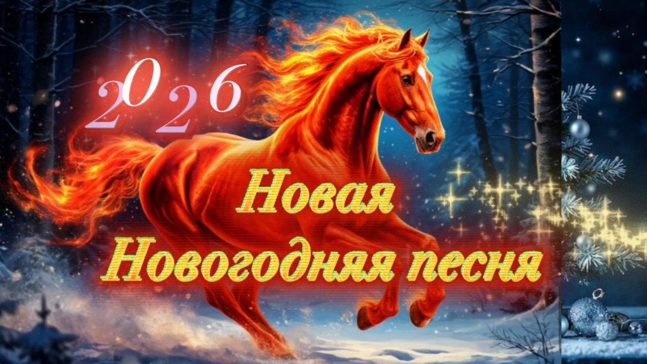 НОВАЯ  НОВОГОДНЯЯ  ПЕСНЯ! СКОРО НОВЫЙ ГОД!