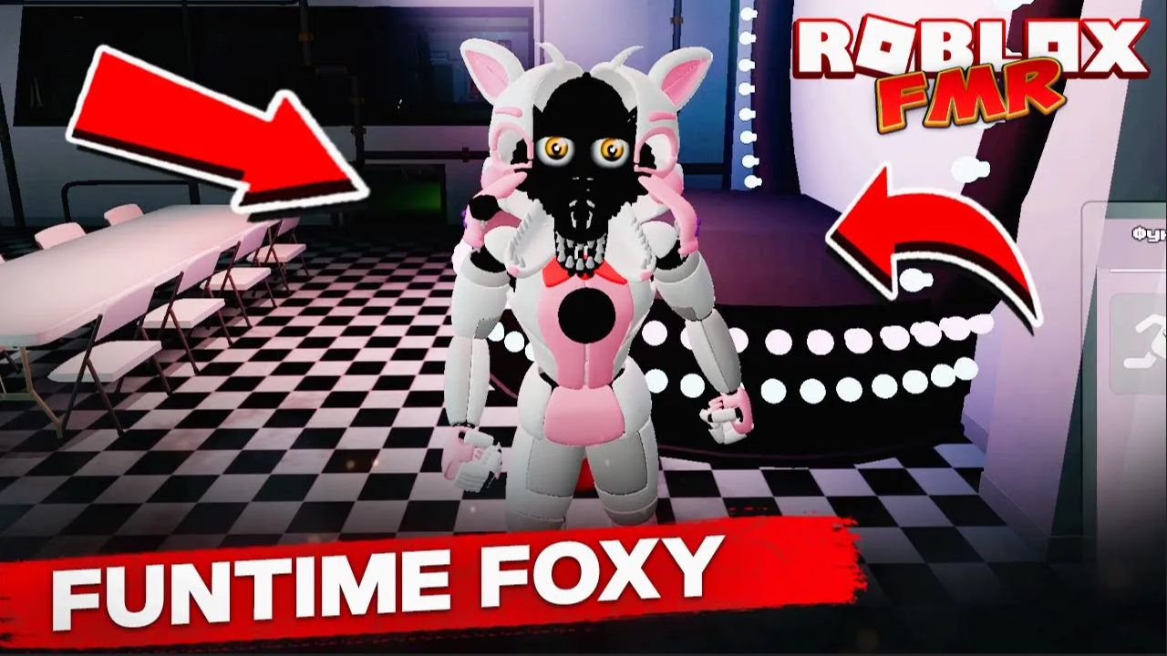 FUNTIME FOXY в Roblox FMR 👻 реально САМЫЙ ЖУТКИЙ АНИМАТРОНИК_