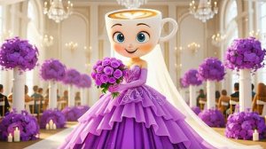 Балерина Капучина сияет как принцесса на вечеринке со своей мамой