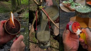 21 гениальный лайфхак для выживания на природе. Это поможет спасти вам целый день!