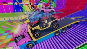 МУЛЬТИКИ ПРО МАШИНКИ: Полицейская патрульная машина в городе!