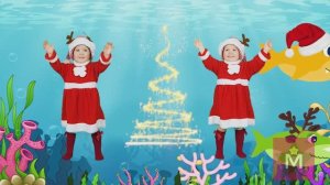 Новогодняя детская песня Акуленок Беби Шарк или Baby shark Christmas