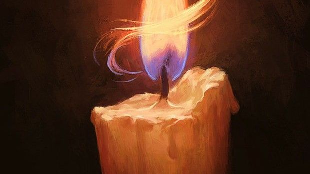 Свеча и зеркало