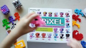 Обзор конструктора для детей BRIXEL. 3 в 1 конструктор, мозаика, пазл. Развиваем мелкую моторику.