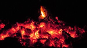 Любужсь догарающими углями