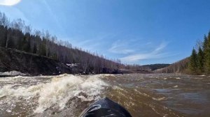 Усьвенский порог полностью май 2025 (7 день похода)