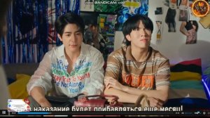 Мы с ним столкнулись  лбами