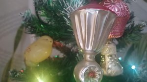 Моим игрушкам ёлочным больше 40 лет))