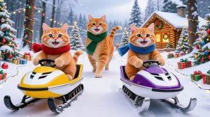 Мультики для детей, новоднии истории про котиков, видео про котов, мультик