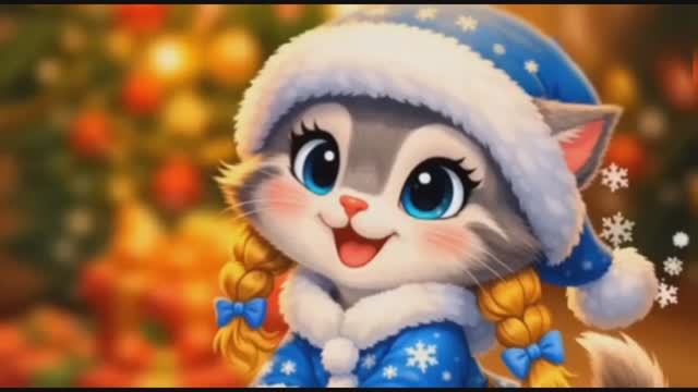 песни про добрых животных и новый год!