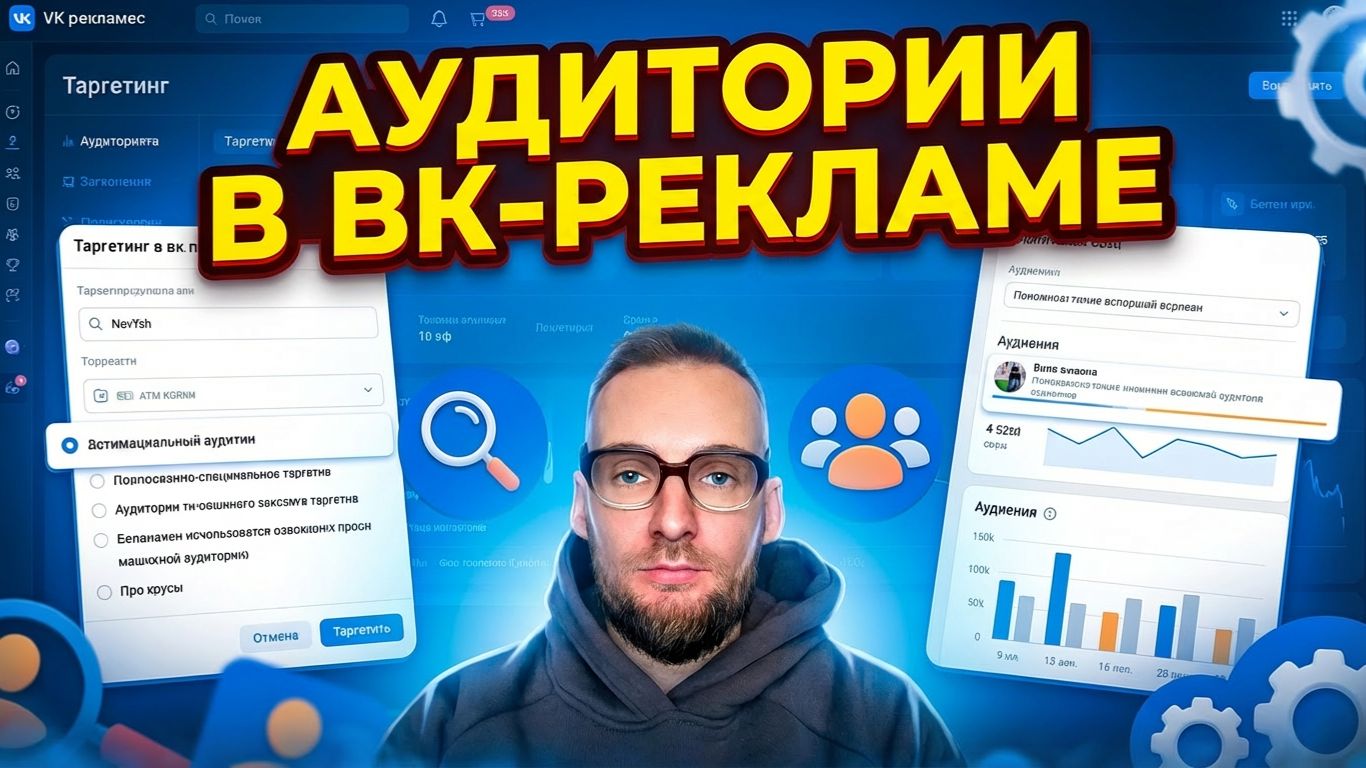 Аудитории в ВК-рекламе смотреть онлайн