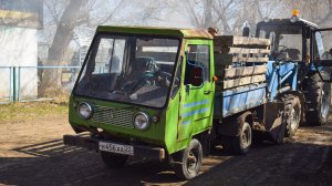 Multicar M25. Запуск и звук двигателя.