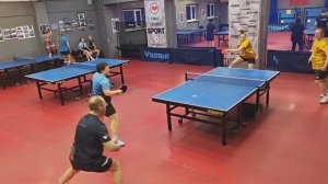 Минин/Шамахова (1253) - Чирков/Федосеева (1101) Парный турнир по настольному теннису СПб