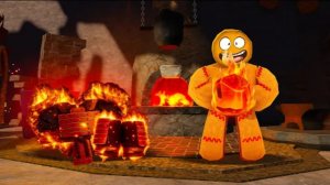 Я СДЕЛАЛ ИМБА - БРОНЮ ИСПОЛЬЗУЯ ТОЛЬКО ОГНЕННУЮ РУДУ! The Forge В РОБЛОКС