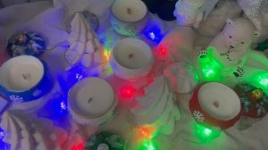 « ШАР со СНЕЖИКАМИ» АРОМАСВЕЧИ